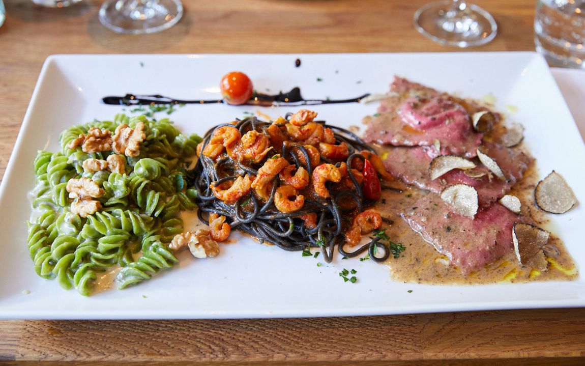 Dreierlei Pasta