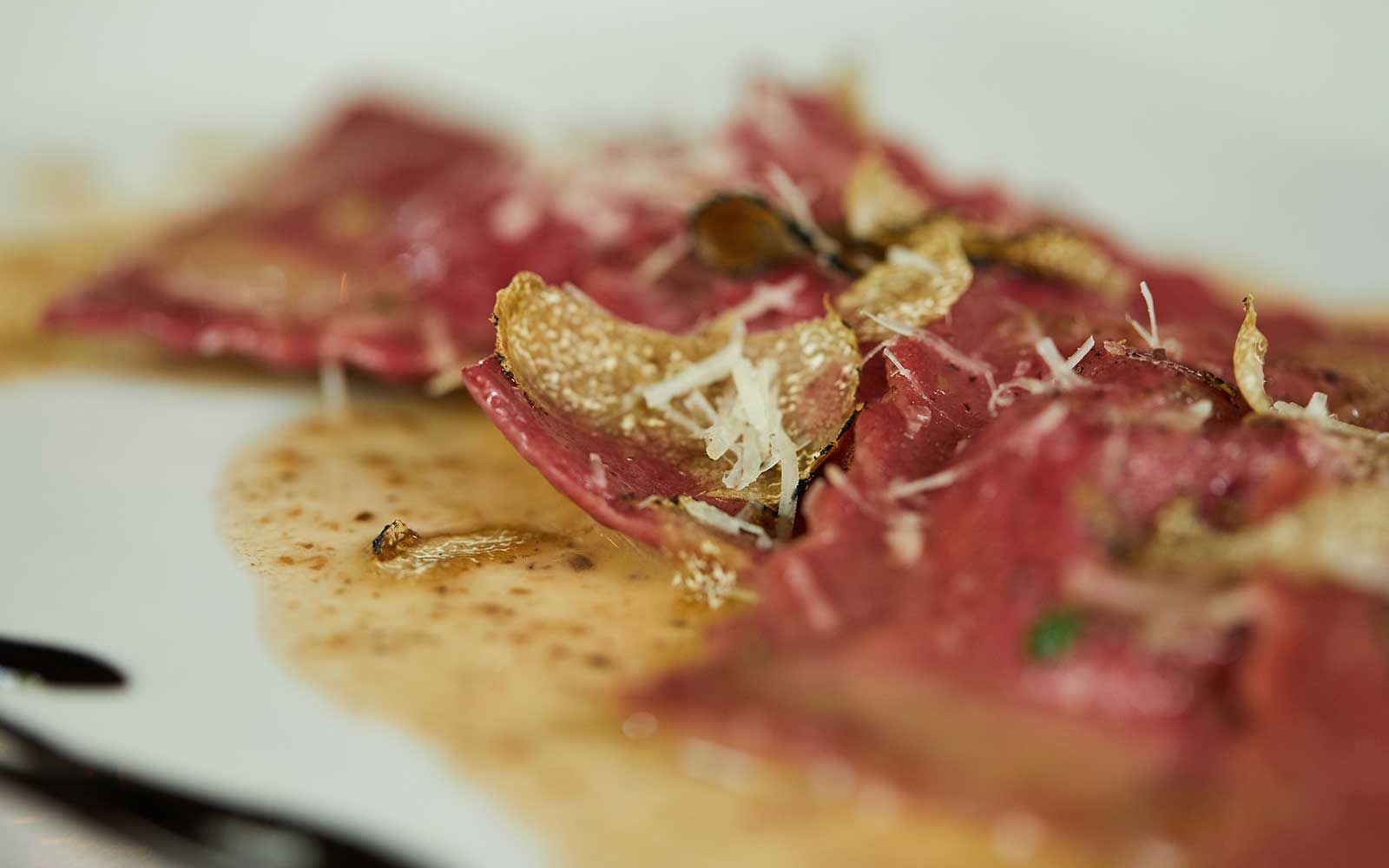 Il Grappolo Ravioli mit Trüffeln